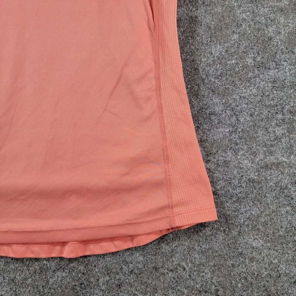 Nike Running Dri-Fit Racerback Tank Top Womens S Coral Lightweight Activewear